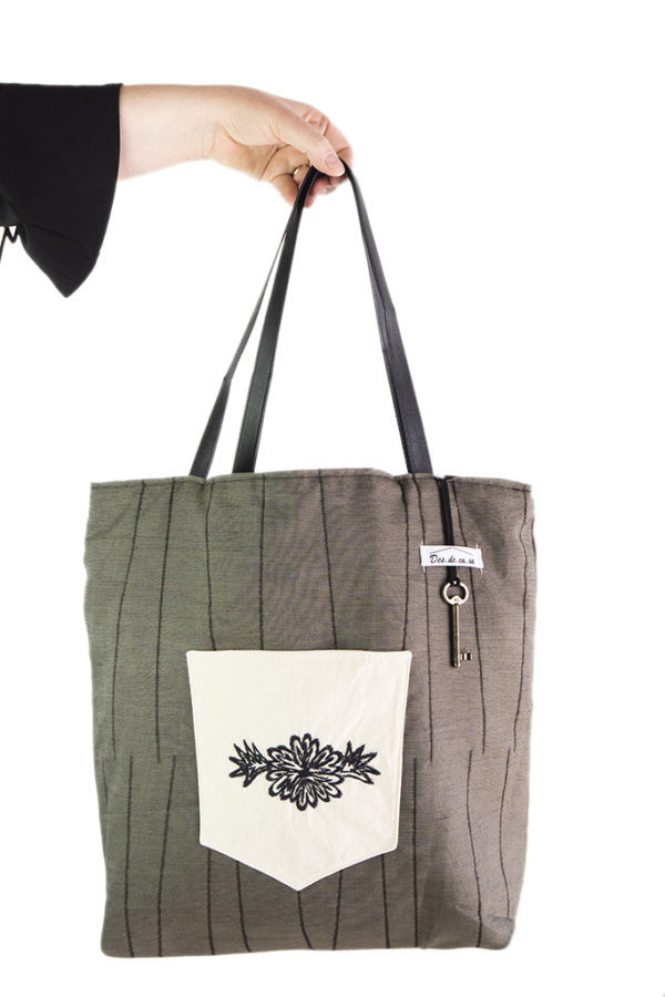 Tote Bag Venus – Flores negras – Zury Viera